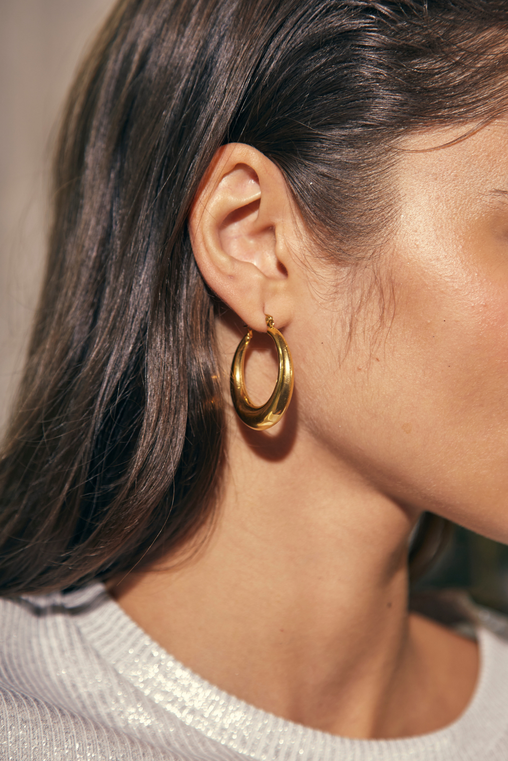 Argollas Lara doradas