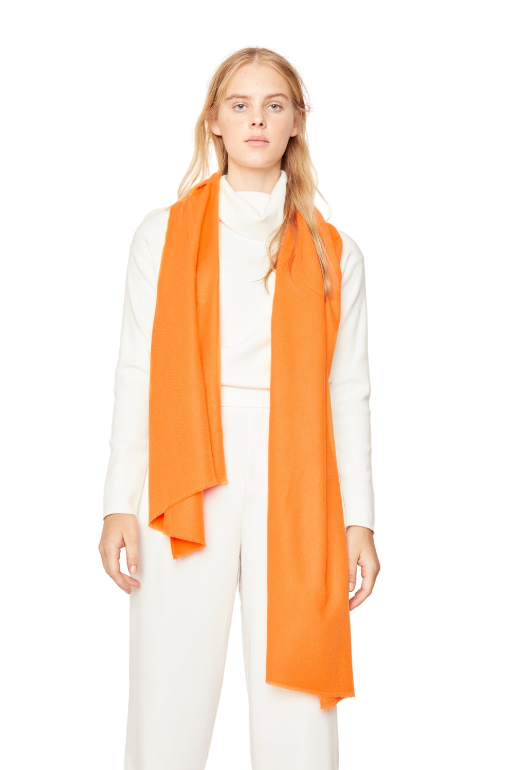 Bufanda naranja