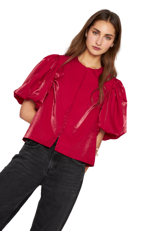 Blusa Siena bright roja