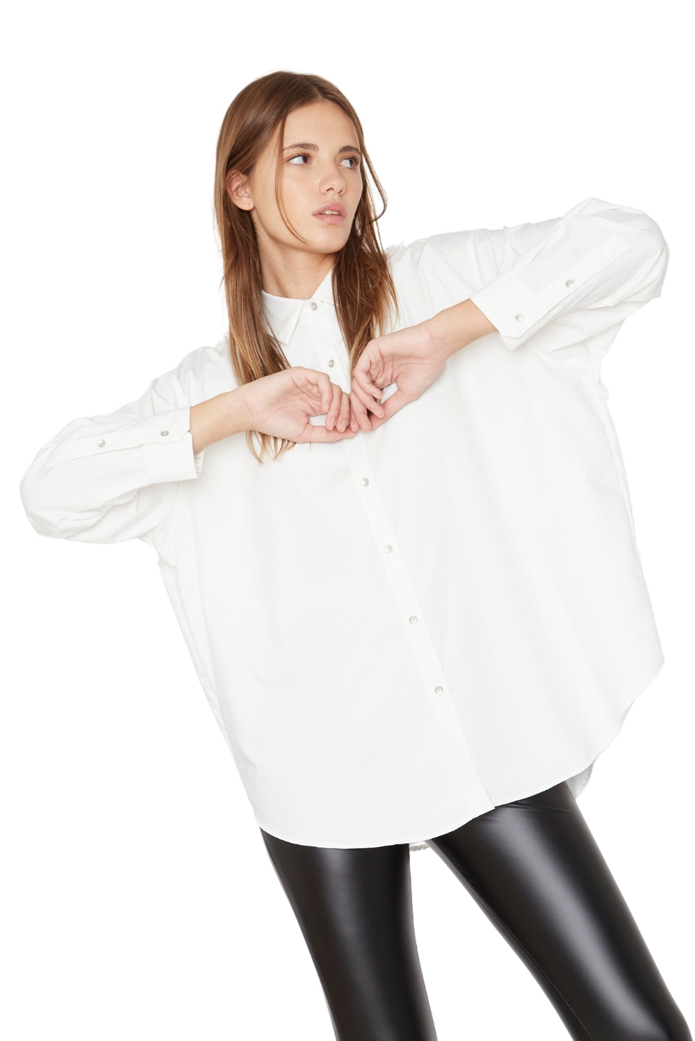 Camisa Taylor blanca