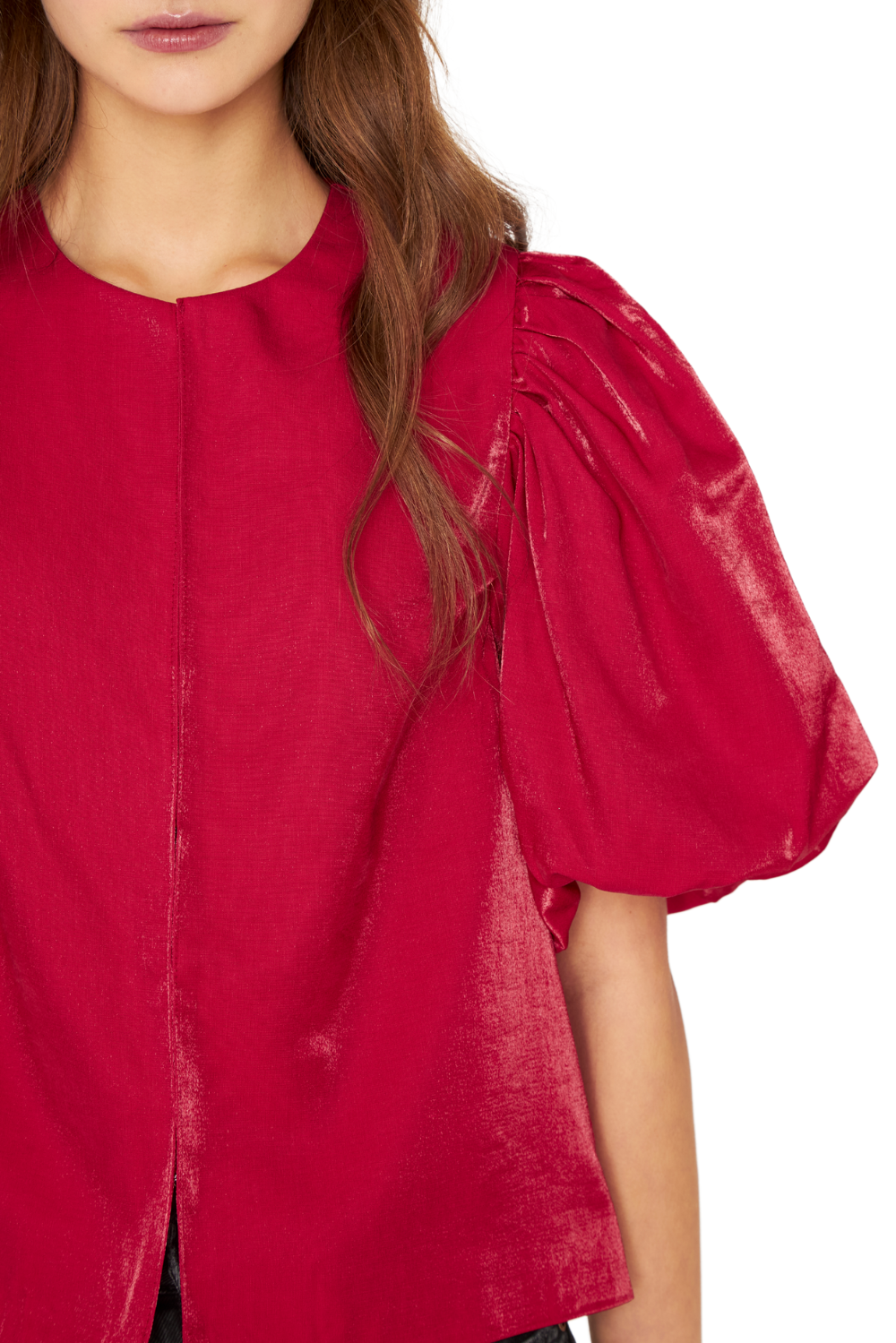 Blusa Siena bright roja