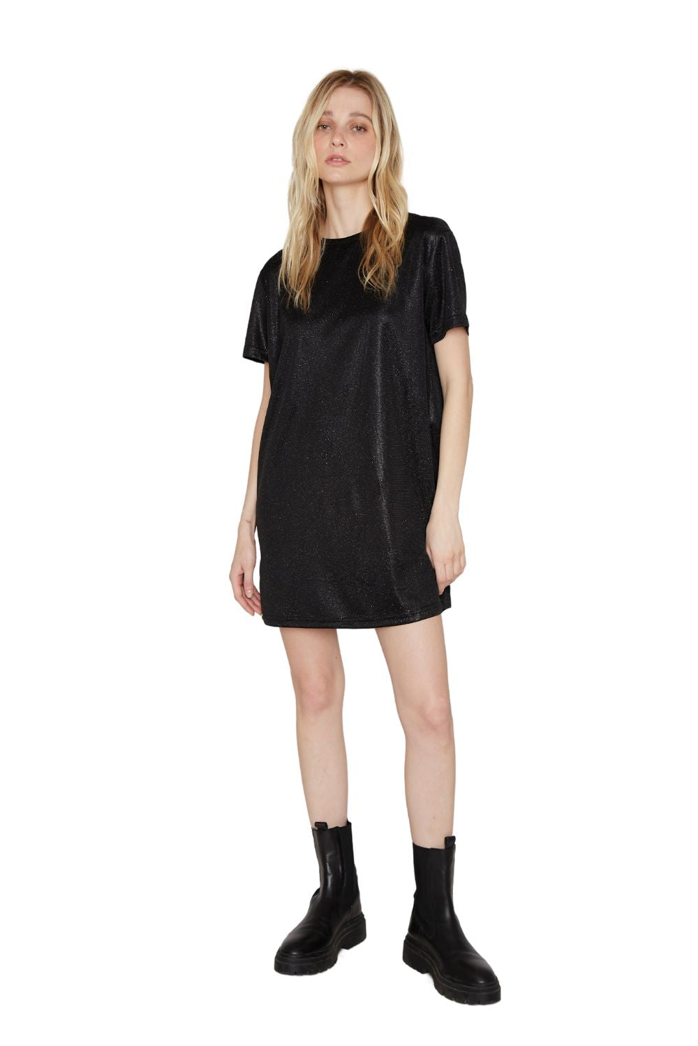 Vestido Glitter negro