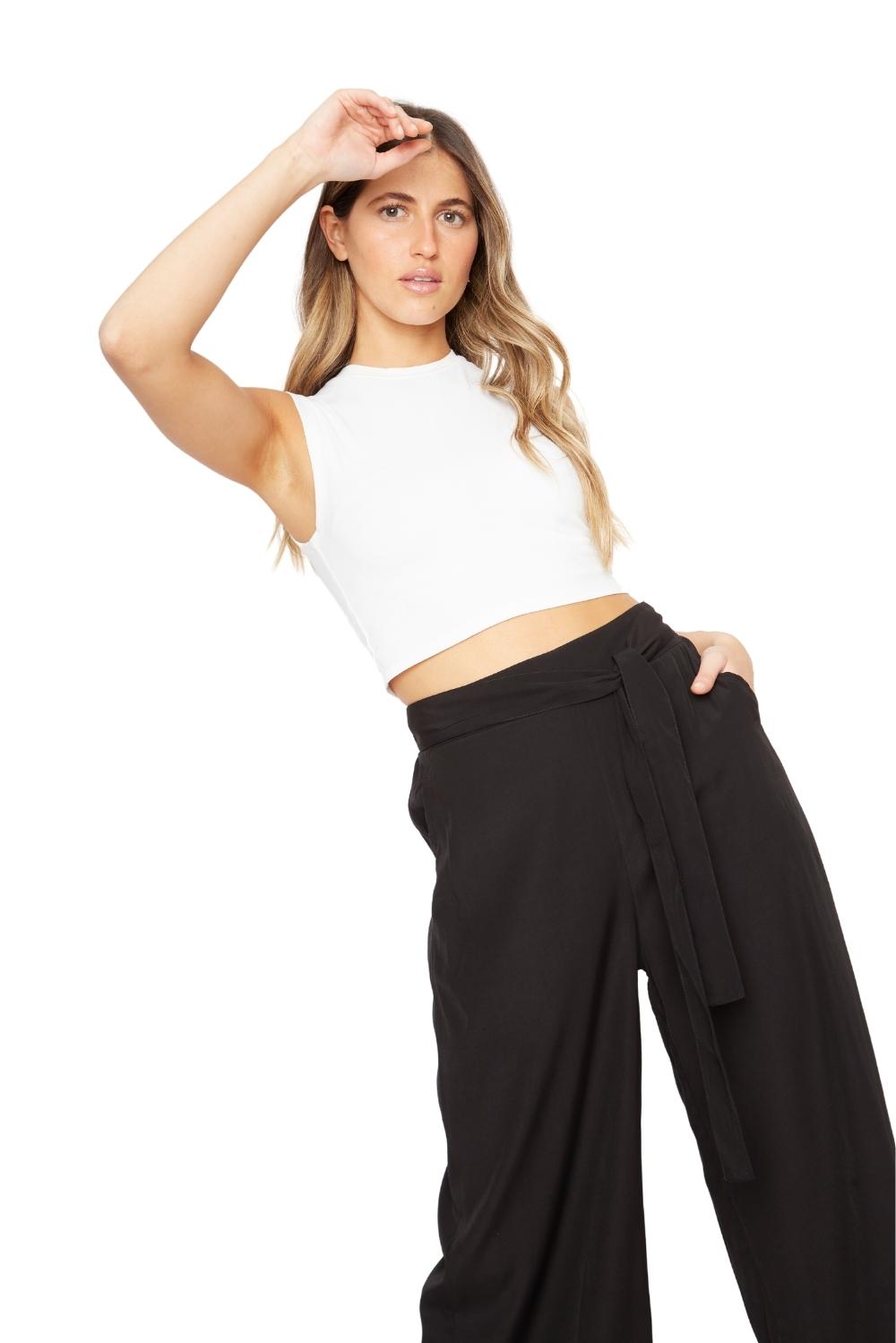 Pantalón Greta largo III negro