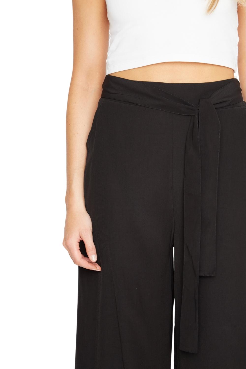 Pantalón Greta largo III negro