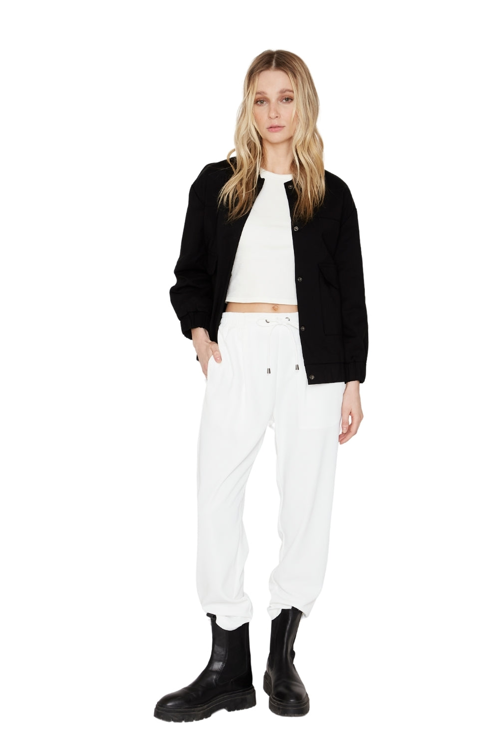 Pantalón Jogger Summer blanco