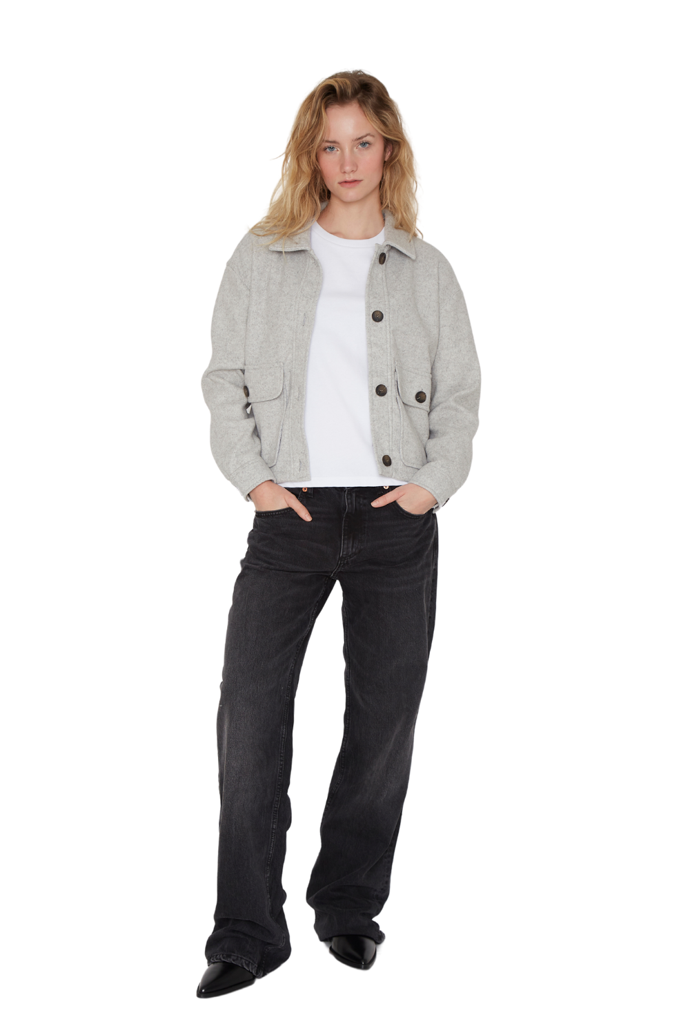 Chaqueta Cargo gris