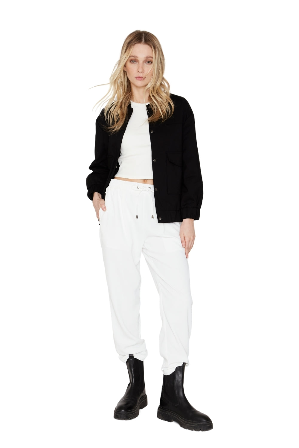 Pantalón Jogger Summer blanco