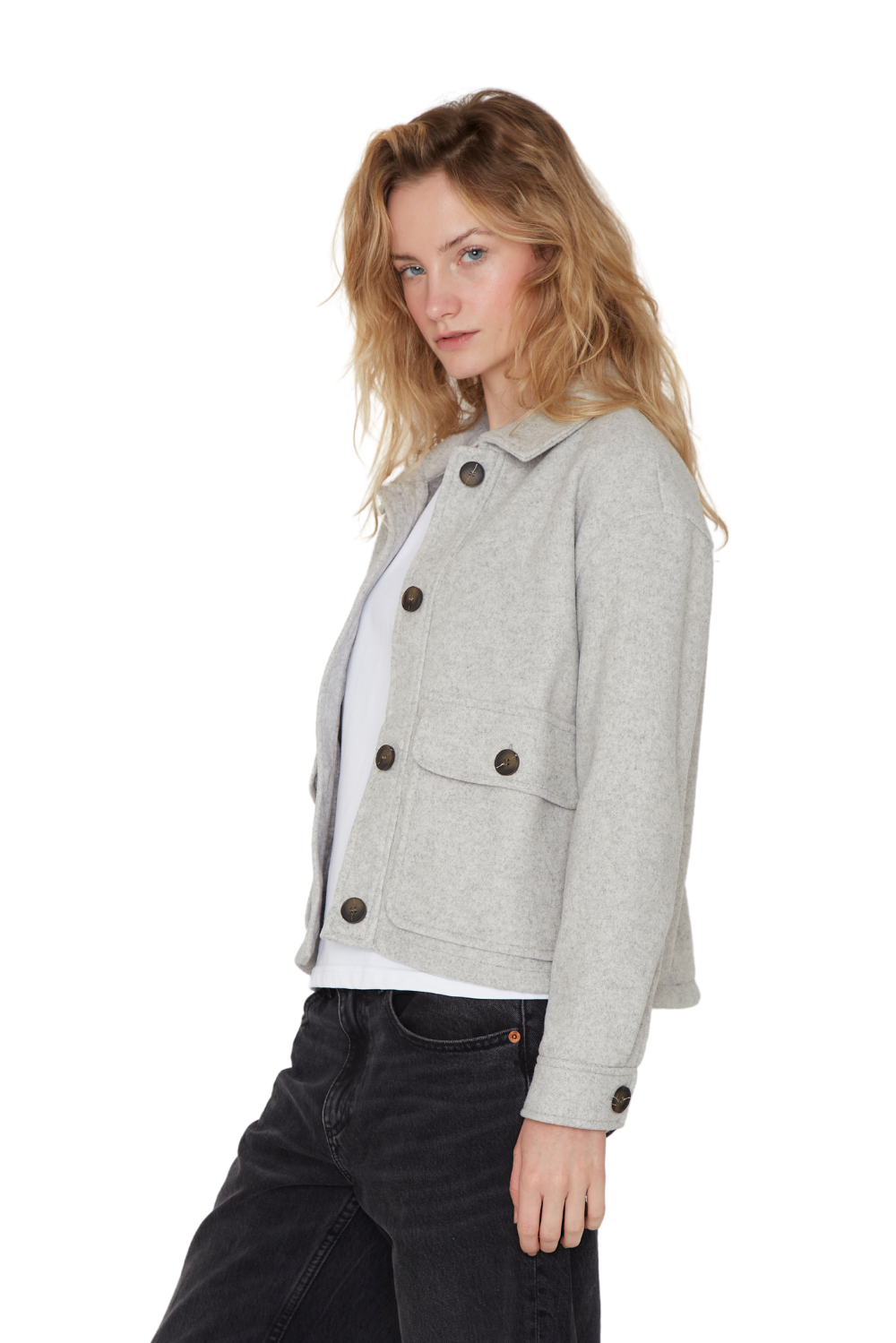 Chaqueta Cargo gris