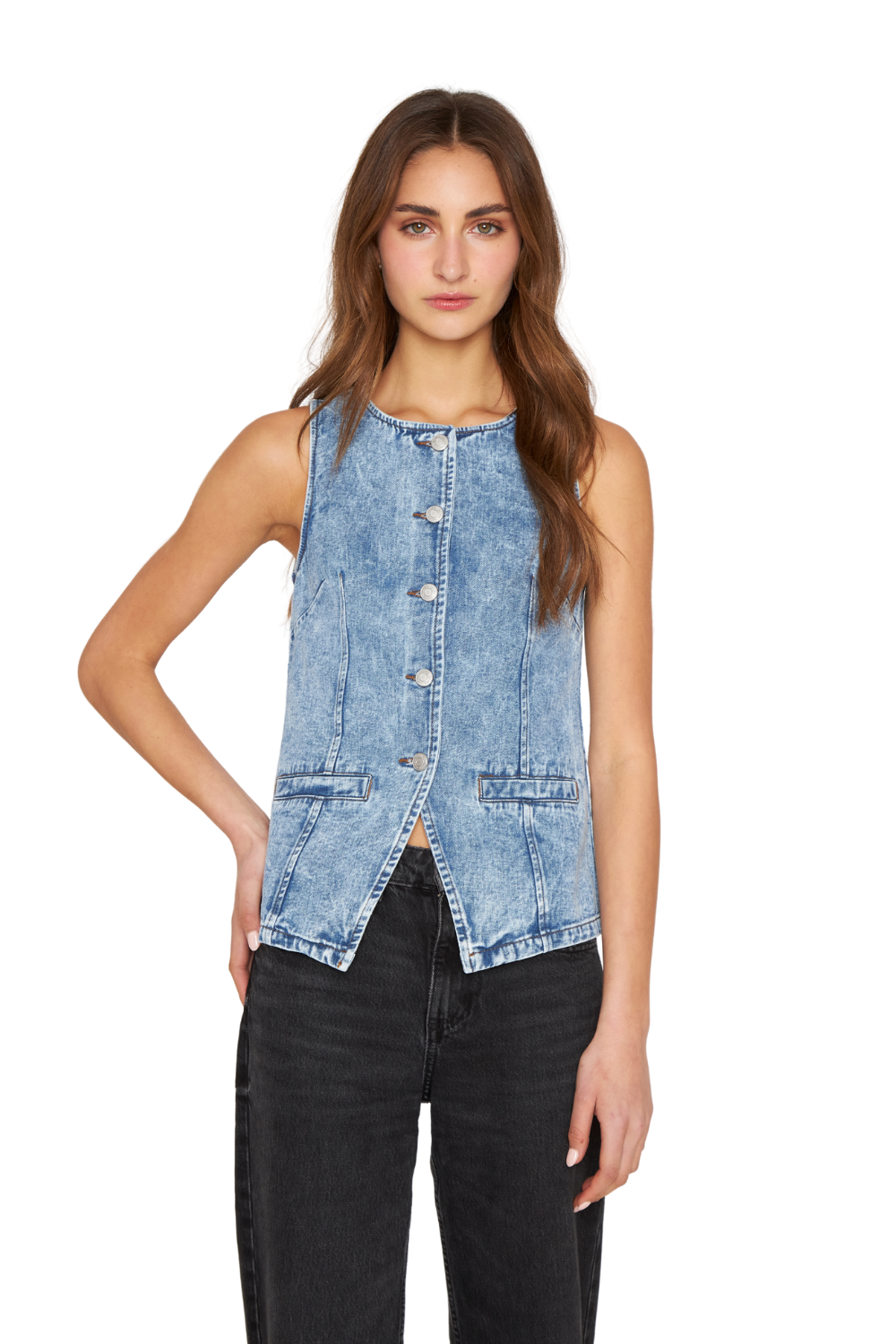 Vest Alicia azul