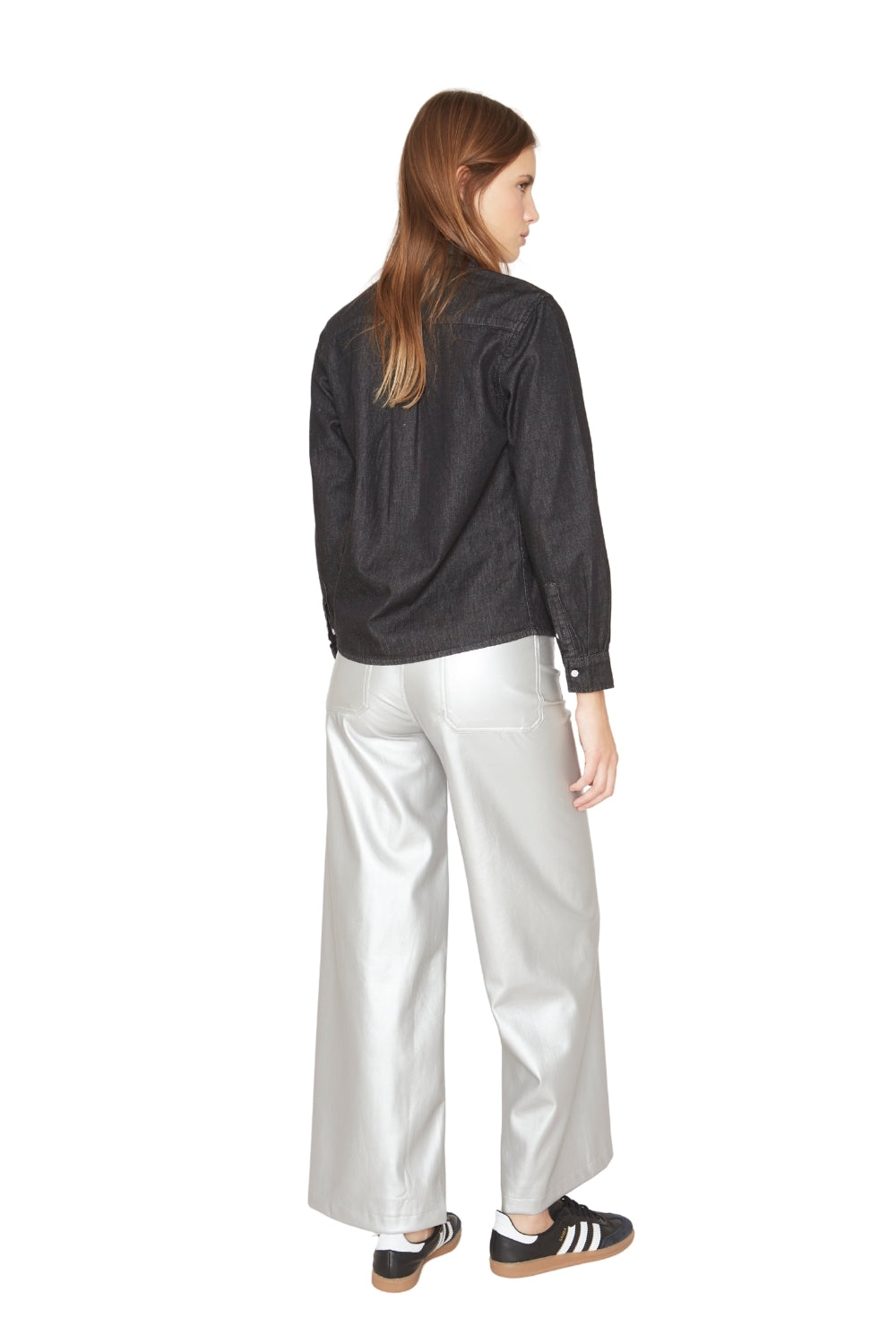 Pantalón Kylie plateado