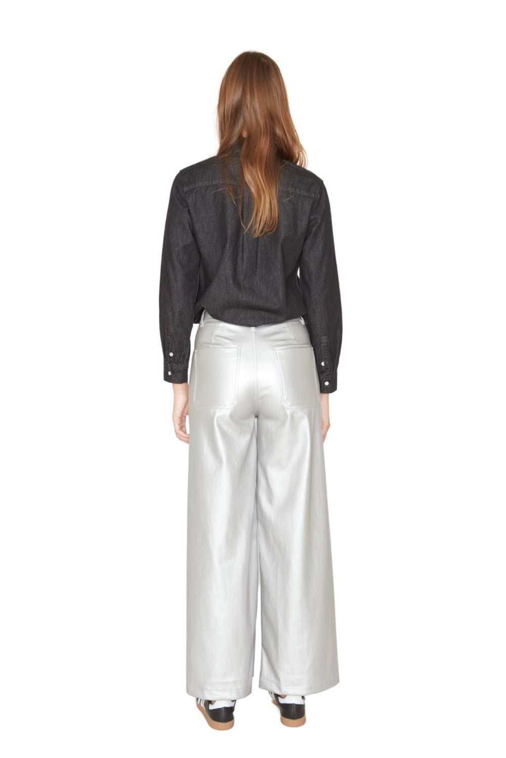 Pantalón Kylie plateado