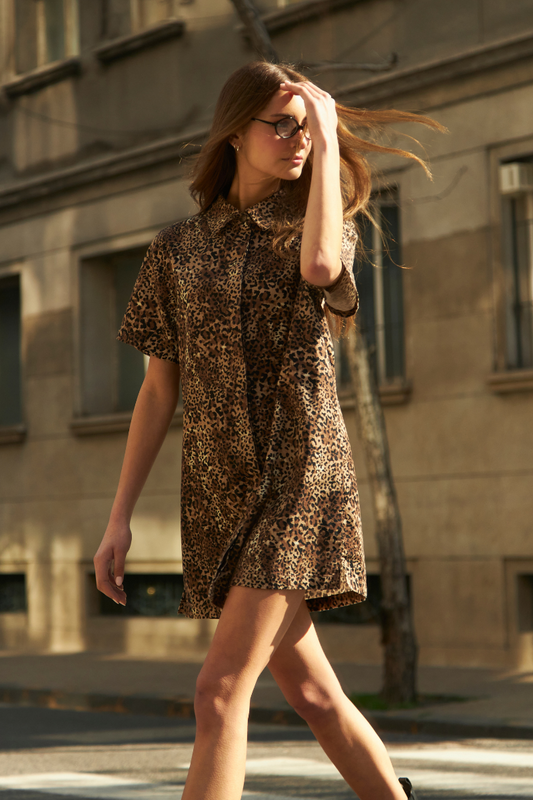 Vestido Alicia animal print