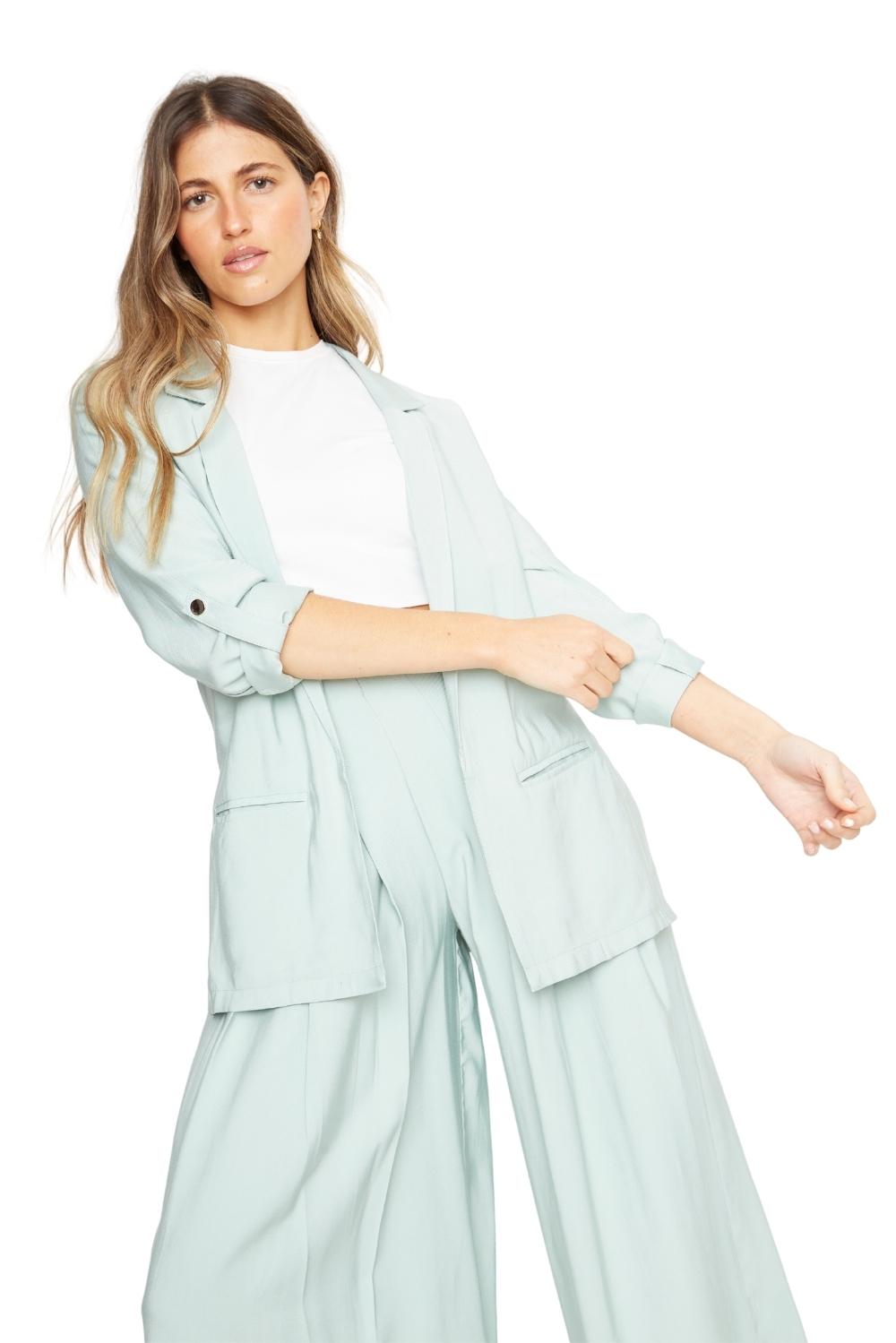 Blazer Olivia II verde agua