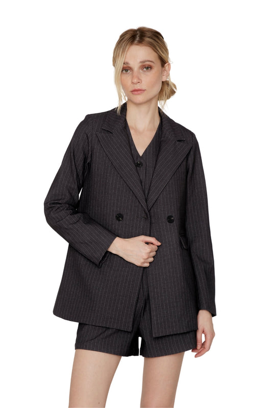 Blazer Owen rayas gris