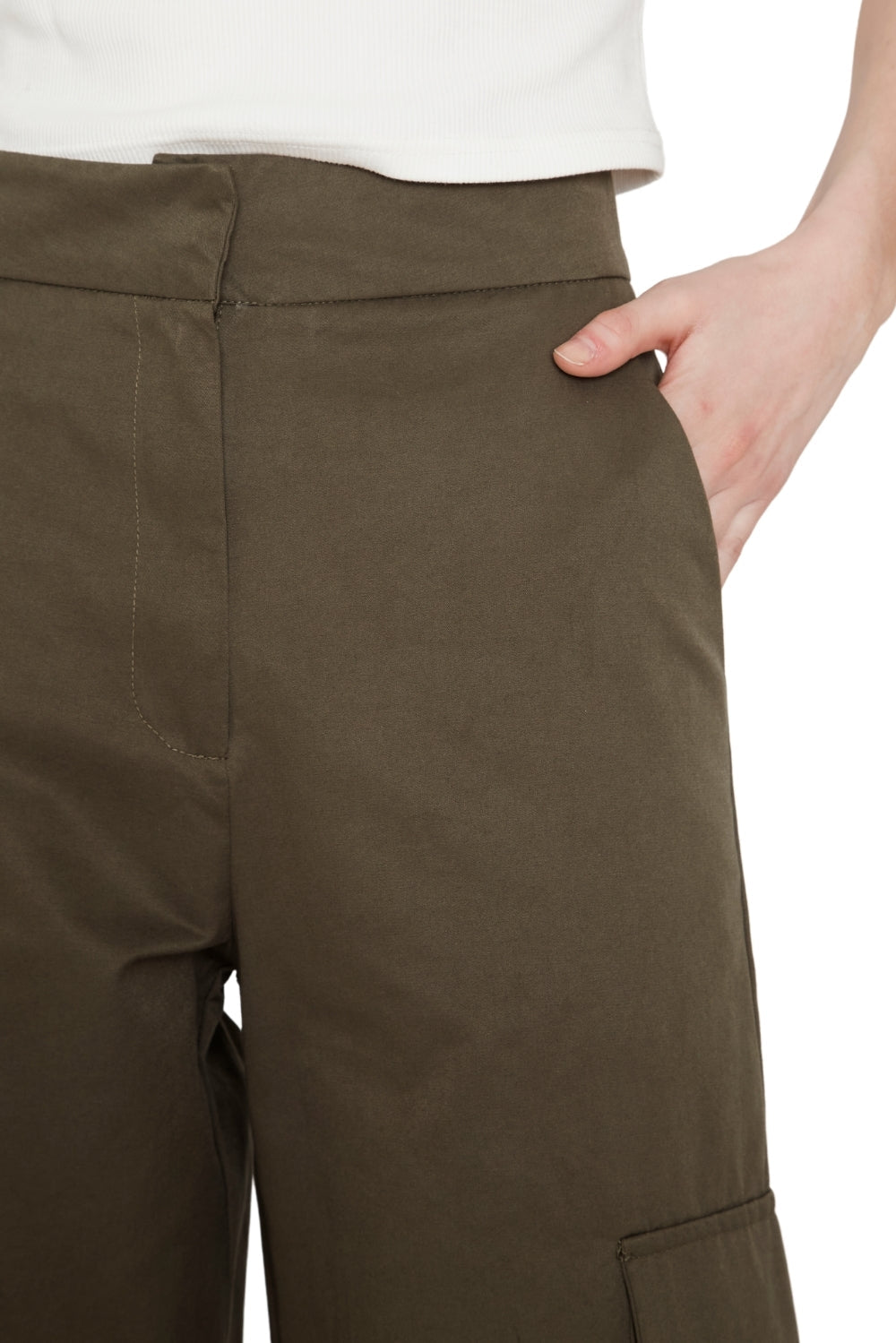 Pantalón Cargo verde