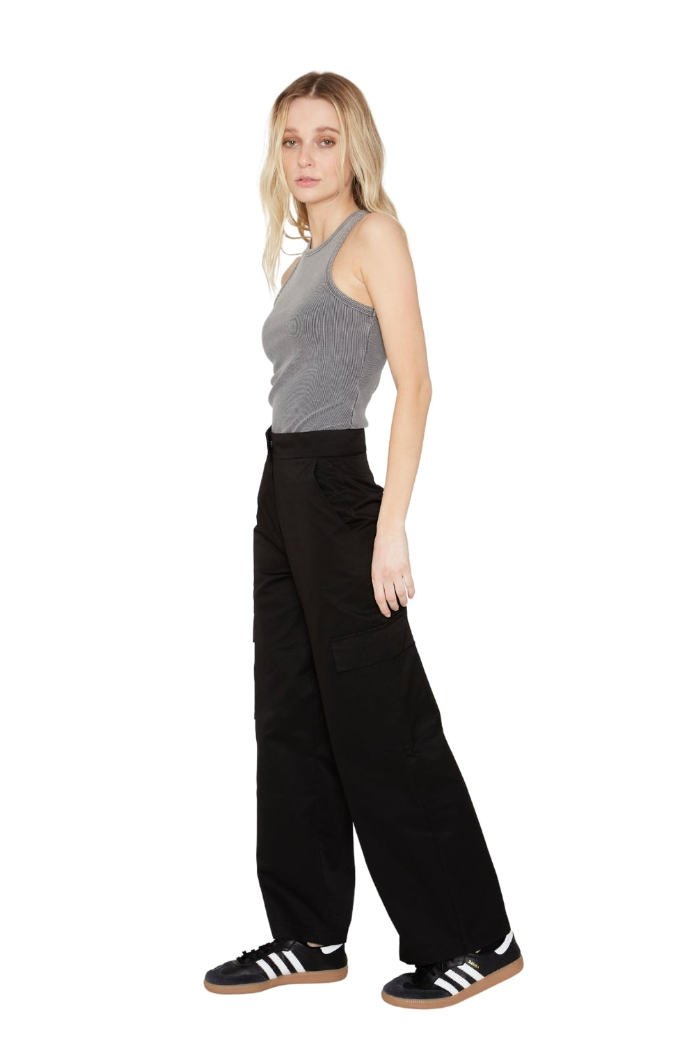 Pantalón Cargo negro