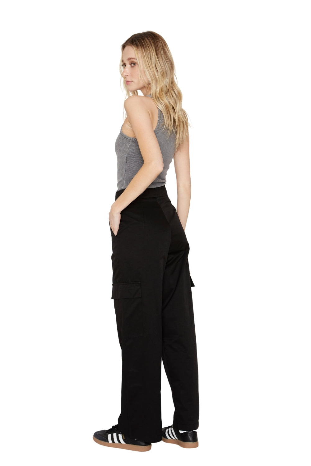 Pantalón Cargo negro