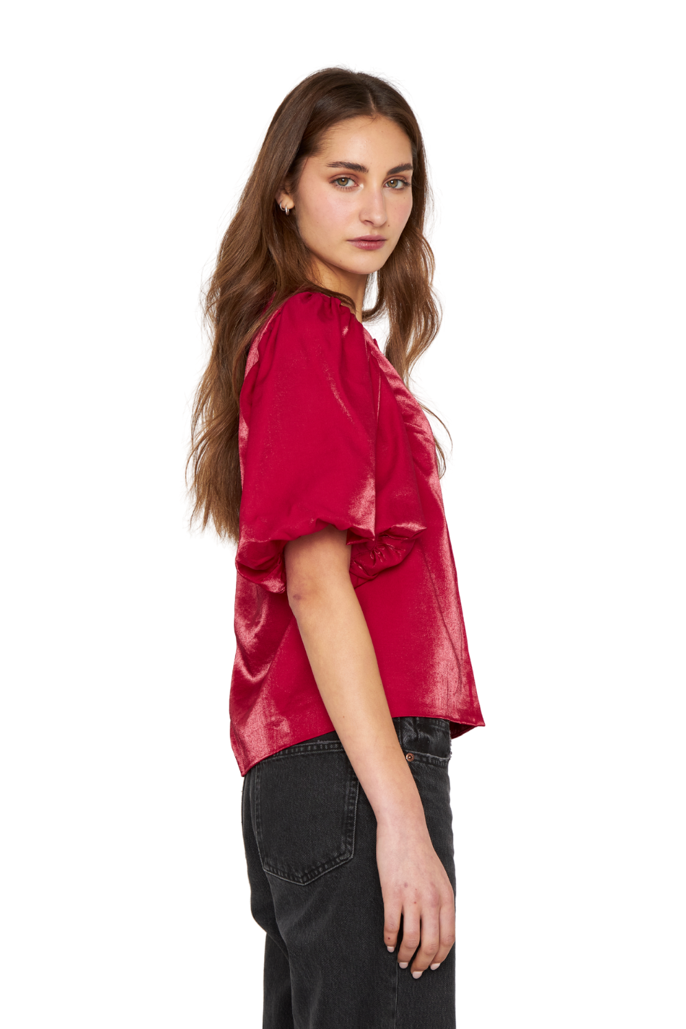 Blusa Siena bright roja